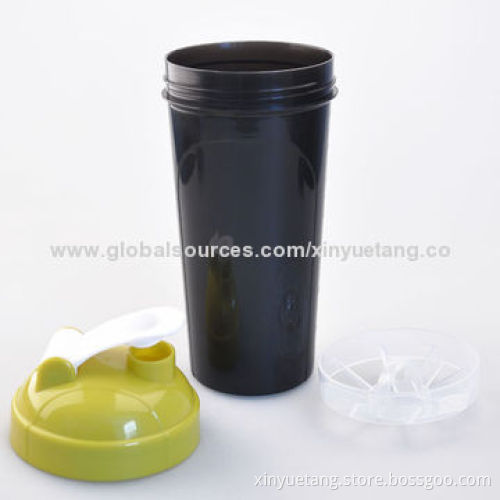 700mL Blender Bottle with Unique Shape, Made of PP and PENew